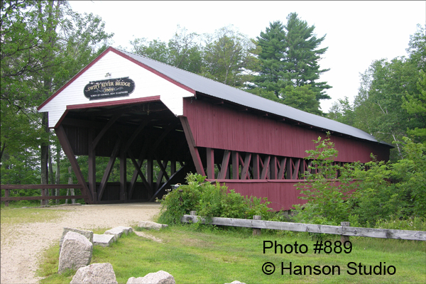 Conway, NH - Swift River Bridge - Summer